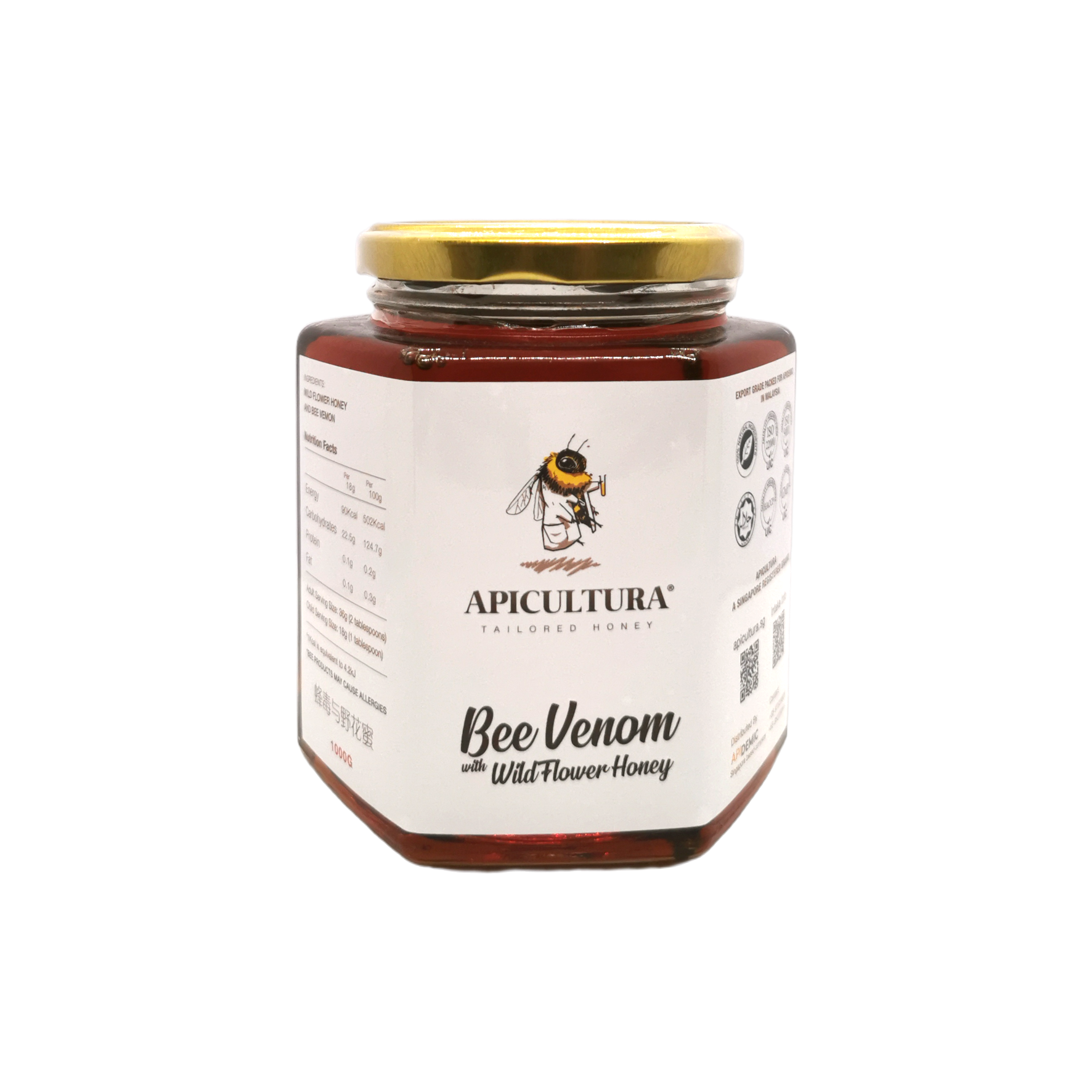 Bee Venom with Wild Flower Honey
