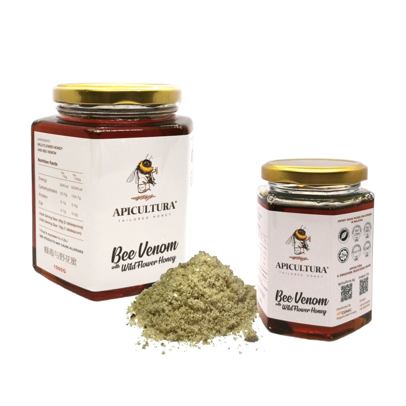 Bee Venom with Wild Flower Honey