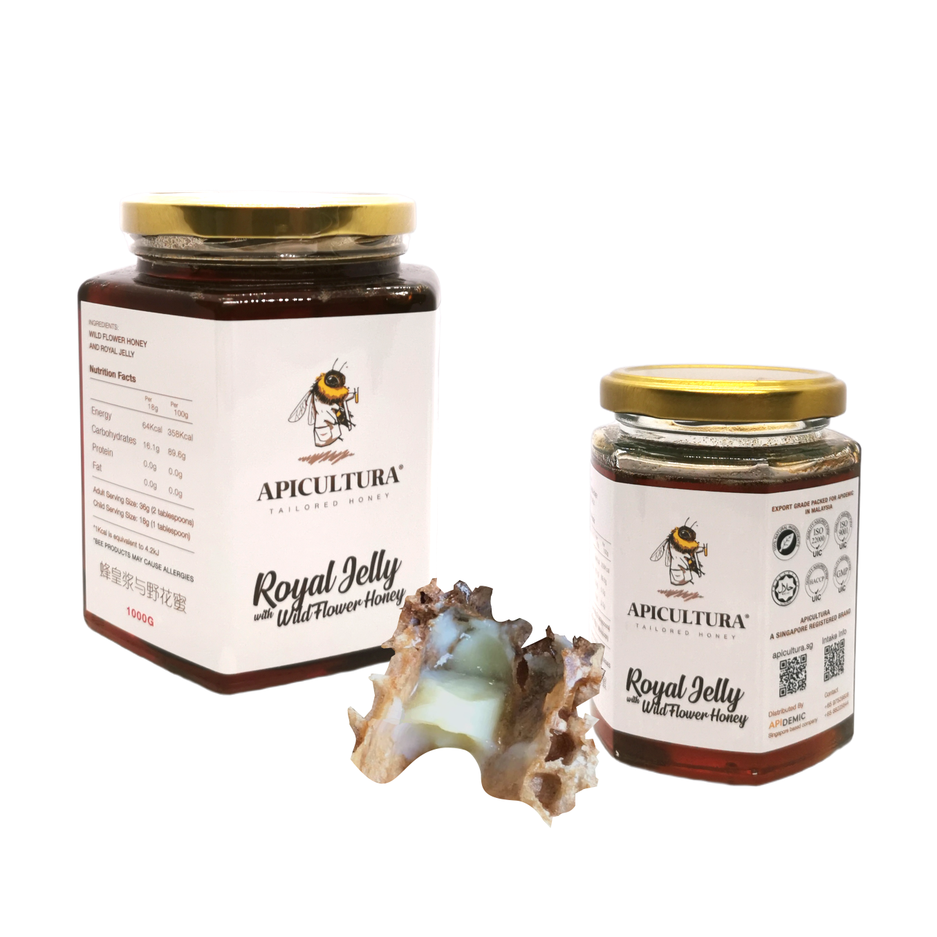 Royal Jelly with Wild Flower Honey