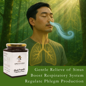 Black Propolis with Wild Flower Honey
