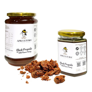 Black Propolis with Wild Flower Honey